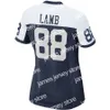 Neues #4 Dak Prescott 88 CeeDee Lamb 21 Ezekiel Elliott Fußballtrikot Micah Parsons Amari Cooper DeMarcus Lawrence Leighton Vander Esch Lawrence