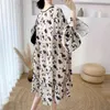 Plus Size Woman Clothes Long Flare Sleeve Spring Maternity Floral Beach Dress Maternity Dresses For Photoshoot Pregnancy Dress J220628