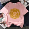 Mo dao zu camiseta feminina shi impressão gráfica feminina harajuku rosa estético Tops casual Moda de verão y2k camiseta feminina