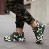 Kids Camouflage Shoes Boys Sneakers Boys Sport Running Shoes Children Leather Non-slip Casual Lightweight Trainers Outdoor Shoes G220527
