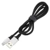 1M MICRO USB TYPE C KABEL FASTLAARSEN USB -lader Kabels voor Xiaomi Samsung Huawei Telefoonlaad Synchronisatie Gegevenskoorddraad