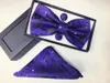 Men Bow Tie Box Set Wedding Geschenken voor gasten