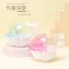 Salle De Bains Cage Boîte Petit Animal Fournitures Toilette Pour Hamster Souris Pet Hamsters Animaux Bain Salle De Sable Maison Animaux Hamster Souris 20220428 D3