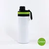 Nieuw!! Sublimatie nieuwe 20oz aluminium tumbler sport fles water flessen met handgreepliden door E