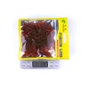 Baits Lures Fishing Sports Outdoors Hengjia Artificial Soft Lure 50 Pieces One Bag For Japan Shad Tackle Grub Worm Spiral T Tail F6318897