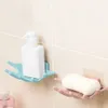 Home creative six-claw palm seamless drain plastic soap box bathroom supplies crown style wall-mounted soap box