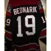 NIK1 Rzadko Dostosuj WHL Red Deer 17 Jeff Smith 20 Stuart Kerr Mens Womens Ice Hockey Koszulki Dojazdowe Cut