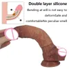 Super echte Haut Silikon Großer riesiger Dildo Realistischer Saugnapfschwanz Mann künstlicher Gummi Penis Dick sexy Spielzeug für Frauen Vaginal