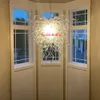 Lâmpadas de arte modernas penduradas coloridas transparentes sopradas Murano Glass Candelier Designer Villa Foyer Decor Iluminação 28 por 24 polegadas