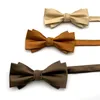 Bow Ties Fashion wioska dla mężczyzn marka projektantka marki Wysokiej jakości imprezowy ślub Motyl Casualny podwójna warstwowa bowtie prezent męski z pudełkiem Fred22