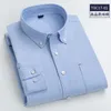 Camisa de hombre Primavera Otoño Camisa a cuadros de algodón de manga larga Hombres Estilo de oficina Camisas casuales de negocios 220326