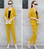 Fashion One Button Mother of the Bride Suits dress Slim Fit Women Ladies Evening Party Tuxedos Formal Wear For Wedding Jacket Pants 005