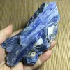 Dekorativa föremål Figurer Sällsynta blå kristall Natural Kyanite Rough Gem Stone Mineral Prov Healing