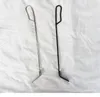 Stainless Steel Charcoal Ash Rake BBQ Tools Smoker Wood Burning Stove Ash Removal Tool Barbecue Tongs