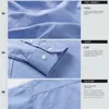 100 Cotton Plaid Formal Dress Shirt Long Sleeve Male Oxford Textile Casual Loose Plus Size Mens Dressing Button Up s 220808