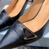 Scarpe eleganti da donna di lusso Décolleté Sandali da donna Tacchi alti Cinturino alla caviglia Punta a punta Décolleté Saeda 100mm Matrimonio elegante con scatola