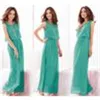 Summer Bohemian Women Chiffon Ankle-Length Long Dresses Sleeveless Vest Dress Vestidos W220315