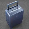 Travel Tale 'Inch Wid Rod Spinner ABS Retro Pair Trolley Case Forccase Luggage with Wheels J220708 J220708