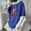 Herren Hoodies Sweatshirts Genshin Impact Cartoon Naganohara Yoimiya Cosplay Winter Frauen verdicken warmes Top übergroße Streetwear