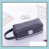 Pencil Bags Cases Office School Supplies Business Industrial 200Pcs Large Capacity Stationery Stor Dhqn2