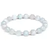 Brins de perles Bracelet en pierre naturelle à facettes 8mm Quartzs Turquoises Bracelets Femme Yoga Énergie Pour Hommes Amant Bijoux Cadeaux Lars22