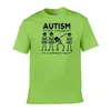 Аутизм Men's Fashion's Fashion Autism Это не инвалидность, это футболка для мужчин 220520