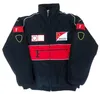 Uppgradera F1 Formel 1 Racingjacka Vinterbil Full broderad bomullskläder Spot Sale