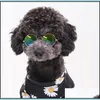 Fournitures de vêtements pour chiens Pet Home Garden 1Pc Lunettes de chat pour produits Lunettes de soleil Pos Props Accessoires Drop Delivery 2021 Nzyqj