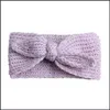 Pannband h￥r smycken baby h￥rband b￥ge elastik f￶r flickor nyf￶dda ￶ron varmare pannband tillbeh￶r stickade virka sl￤pp leverans 2021 i1cpz