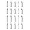 20pcs 100 ml bouteille de pulvérisation vide en plastique blanc fine brume de voyage atomiser rechargeable les mini-bouteilles de voyage réutilisables 265p9206224