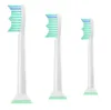 Têtes de brosse à dents électriques tête de brosse de remplacement propre brosse à dents de blé 4 têtes/ensemble