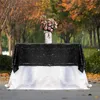 Sequin TableCloths Square Blosly Drape Table Cover na przyjęcie urodzinowe weselne Baby Bridal Shower 50x50 cala XBJK2206