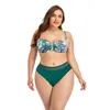 Momens sexy no maiô de banho de banho de banho de banho de banho de praia de duas peças preto azul laranja impressão colorida plus size sem sutiã suporte de arrue de verão biquínis