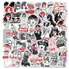 Autocollant étanche 50 Pcs Anime Waifu Stickers Collections Hentai Sexy Girl Graffiti Stickers pour Ordinateur Portable Bouteille D'eau Maison Mur Adultes Adolescent Étanche Autocollants De Voiture