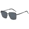 Sunglasses For Men and Women Square Frameless Outdoor Beach Fashion Glasses With Box