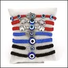 Handwoven Bracelet Lucky Kabh Red String Thread Hamsa Bracelets Blue Turkish Evil Eye Charm Jewelry Fatima Friendship Drop Delivery 2021 Pen
