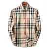 Mens Dress Shirts Women's Business Fashion Casual Long Sleeve Plaid Designers Shirt Brands Spring Solid Color Formal Luxury Clothing Spring Striped Clothes M-3XL#10