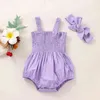 Ropa de verano para bebés para bebés baby bordy bodysuit y diadema para m ropa de bebé j220525
