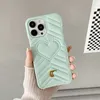 مصممي الحالات الهاتفية أزياء الحب البسيط لأجهزة iPhone 13 Pro Case Half Pack iPhone 12/11 Pros Max Luxury Leather