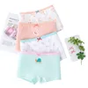 Calcinha yourseason moda girls algodão de algodão íntimo boxers boxers crianças utensílios de princesa Baby Pantty 4pcs/PackPantiesPanties