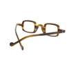 Tasarımcı Erkekler Optik Gözlük Çerçeveleri Marka Küçük Kare Çerçeve Gözlük Kadın Vintage Gözlük Çerçeveleri Miyopi Gözlük Kutusu Ile