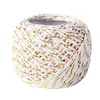 Garn 18m / Roll DIY Crafts Multifunktion För Konstverk Praktisk Bomull Färgrik Twine String Sy Supplies Julgran Hem