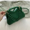 Bolsas de couro para mulheres bolsas de triângulo invertido manusear bolsa de mão moda bola crossbody saco fêmea grossa lay satchel 10 cores