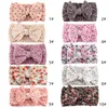 Neue Vintage Gedruckt Nylon Turban Baby Mädchen Kopfbedeckung Kabel Schleife Kind Stirnband Kabel Stirnband für Neugeborene Bebe Elastische Headwrap