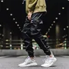 Avril MOMO Hommes Hip Hop Crayon Pantalon Pantalon Streetwear Hombre Homme Casual Mode Slim Fit Grande Taille Pantalon Cargo Outwear 201128