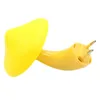 Décoration de fête 1Pc LED Veilleuse Champignon Prise Murale Lampe EU US Plug Chaud Jaune Capteur De Contrôle De La Lumière Chambre Chevet Décorations Pour La MaisonP