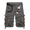 Грузовые шорты мужчины Cool Camouflage Summer Cotton Casual Men Short Pants Clothing Commory Camo Men Cargo Shorts 220505