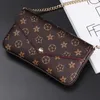 Felicie Pochette Bags Luxury designer handbag Genuine Leather wallet High-quality fashion Ladies shoulder messenger bag louise Purse vutton Crossbody viuton Bag