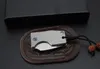 Mini chaveiro de bolso gorduroso Faca dobrável D2 Blade Titanium Handla