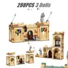 Blocs 2022 Magic Series Castle Mini Dolls School 76387 76395 Blocs de construction Cartoon Cartoon Action Figure Toy Modèle Anime Cadeaux Kid Boy T230103